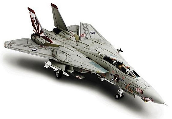 U.S. F-14 Tomcat-Sundowners Squadron, 1989, 1:72, Forces of Valor 