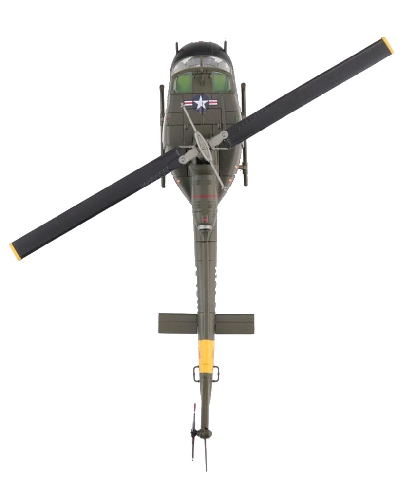 UH-1 Huey HH1015 UH-1B Iroquois, 57º Destacamento Médico, US Army, 1960s, 1:72, Hobby Master 