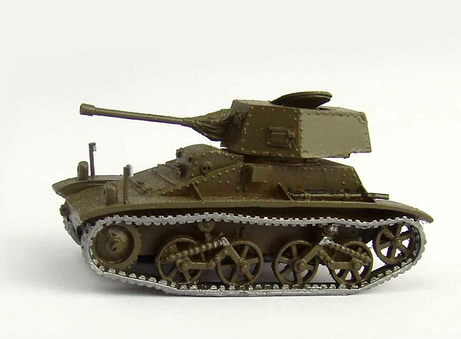 V-C-L Commercial Light Tank Model, 1937, 1:72, Wespe Models 