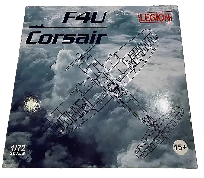 Vought F4U Corsair, USMC VMF-224, Fighting Bengals, Phillip DeLong, 1945, 1:72, Legion 