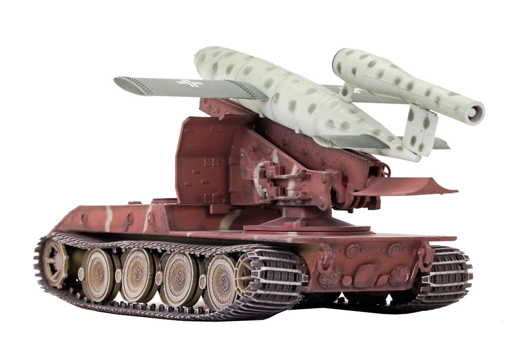 Waffentrager en E-100 con misil V1, Alemania, 1946, 1:72, Modelcollect 