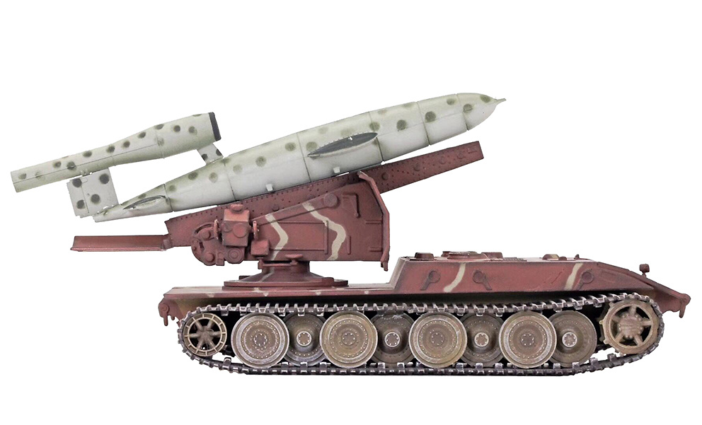 Waffentrager en E-100 con misil V1, Alemania, 1946, 1:72, Modelcollect 