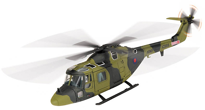 Westland Lynx AH.1, XZ666, 655 Sqn (The Scottish Horse), Army Air Corps, Operation Banner, Omagh, 1983, 1:72, Corgi 