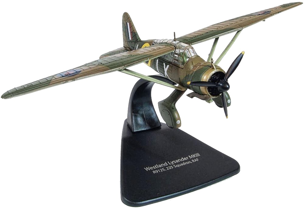 Westland Lysander RAF, R9125, Escuadrón 225, 1:72, Oxford 