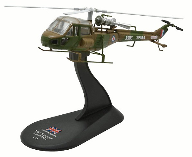 Westland Scout AH.1, Ejército Bitánico, 1:72, Amercom 