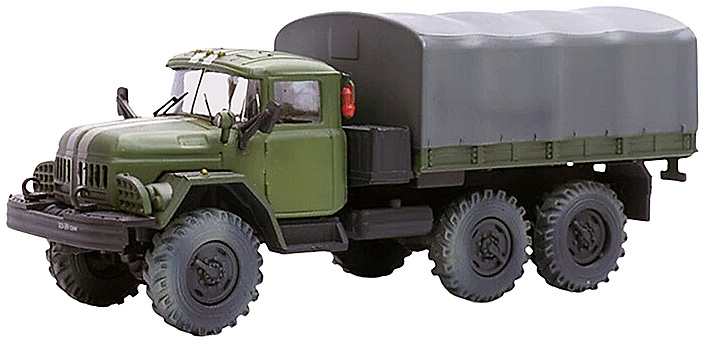 ZIL131, Camión de 3,5 toneladas 6x6, Fuerzas Terrestres de Ucrania, Ucrania, 2022, 1:72, Legion 