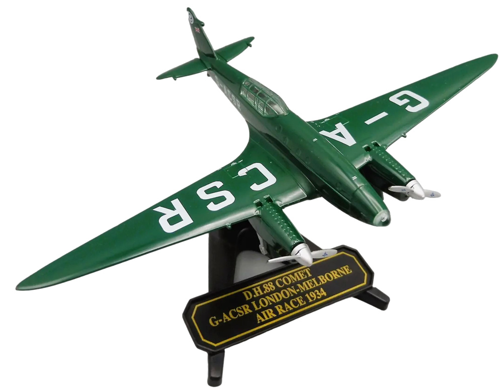 de Havilland DH 88 Comet G-ACSR, 1934, 1:72, Oxford 