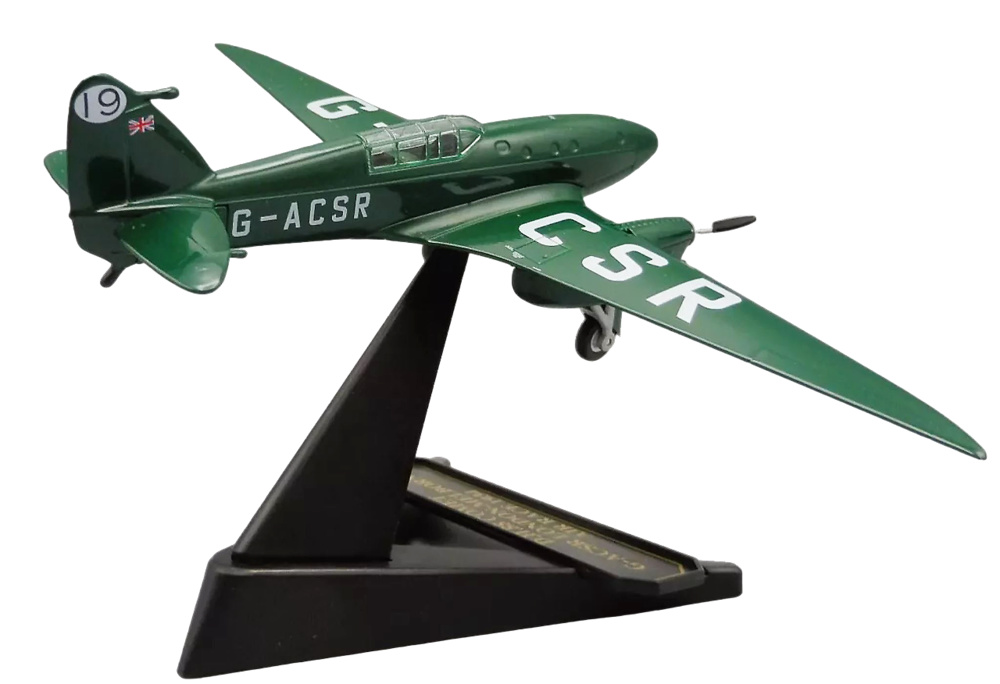 de Havilland DH 88 Comet G-ACSR, 1934, 1:72, Oxford 