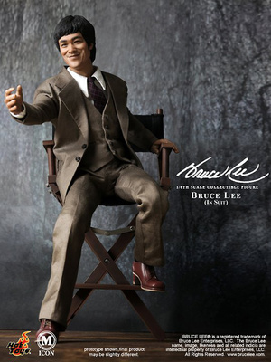 Bruce Lee, Suit Version, 1:6, Hot Toys