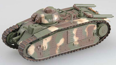 Char B1, French Saumur Museum, 2002, 1:72, Easy Model