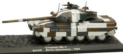 Chieftain Mk.V BAOR, Berlin, 1984, 1:72, Altaya