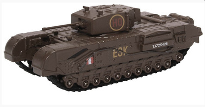 Churchill Mk III, Tanque Pesado, 6th Guards Brigade, Reino Unido, 1943, 1:76, Oxford