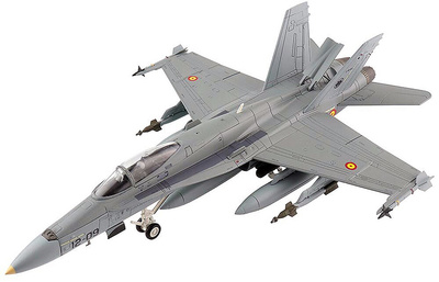 EF-18A Hornet, FFAA Españolas, ALA 15 Gatos, #12-09, Gando AB, Islas Canarias, Ejercicio Cielo 2020, 1:72, Hobby Master