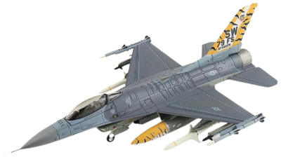 F-16C Fighting Falcon USAF, Base Aérea Mountain Home, Tiger Meet de las Americas 2005, 1:72, Hobby Master