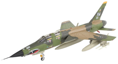 F105F Thunderchief USAF, "Red River Showboat" 63-8331, 354 TFS/355 TFW, Takhki RTAFB, 1:72, Hobby Master