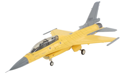 F16V Fighting Falcon "Yellow Viper" 6814 ROCAF, Taiwan, 1:72, Hobby Master