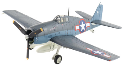 F6F-5 Hellcat White 5, Tnt. Oscar Chenoweth, Sept 1943, 1:72, Hobby Master