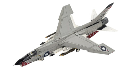 F8E Crusader USN VMF(AW)-235 Death Angels DB8 1966 (Versión Flaps Bajados), 1:72, Century Wings