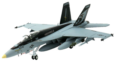 F/A-18E Super Hornet, VFA-137 Kestrels USS George, 1:72, JC Wings