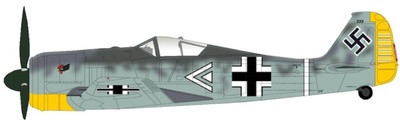FW190A-3 Luftwaffe III/JG.2 Comandante Capitán Hans Hahn, 1:48,  Hobby Master
