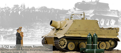 German Sturmmorserwagen 606/4 Mit 38cm RW 61 L/3.5 "Sturmtiger", 1:32, Forces of Valor