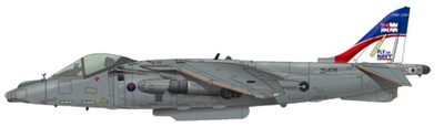 Harrier GR.Mk 9, RNSW, ZD406, RAF Cottesmore, Inglaterra, 2009, 1:72, Hobby Master