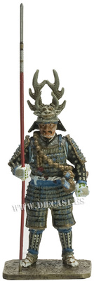 Honda Tadakatsu, 1548-1610, Samurai, 1:30, Del Prado