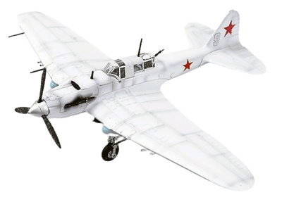 Il-2 Sturmovik, Fuerza Aérea Soviética, M. Gareyev, URSS, Batalla de Estalingrado, 1942, 1:72, Legion