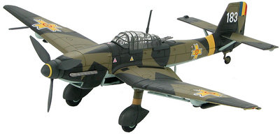 Ju-87 D3 "Stuka" 183, Royal Romanian Air Force, Jassi 1943, 1:72, Hobby Master 