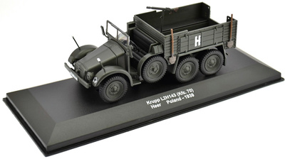 Krupp L2H143 (Kfz.70), Heer, Polonia, 1939, 1:43, Atlas 