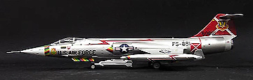 Lockheed F-104 Starfighter, 70928 479th TFW, USAF, George AFB, 1964, 1:72, Witty Wings