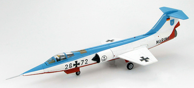 Lockheed F-104G "26 + 72", German Marine "Vikings", 1:72, Hobby Master