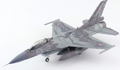 Lockheed F-16C Raven "100 Aniversario de la Fuerza Aérea Polaca", Diciembre 2019, 1:72, Hobby Master