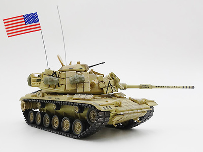 M60A1 con ERA, Compañía Alpha, 2ª division de los USMC, “Beirut Payback", 1:72, PMA