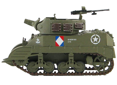 M8 HMC Ejercito Francés Libre, 2ª Guerra Mundial, 1:72, Hobby Master 