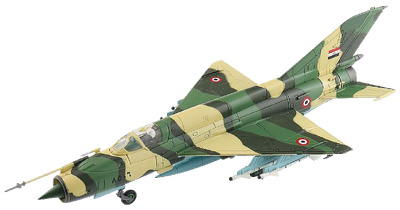 MIG-21 MF "Valle del Nilo"(Esquema Tardío) Fuerza Aérea Egipcia, 1970s, 1:72, Hobby Master