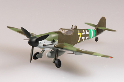 Messerschmitt BF-109G-10, L/JG51, "Yellow 7", 1945, 1:72, Easy Model