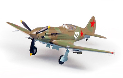 Mig3 7th IAP, Fuerza Aérea Soviética, 1941, 1:72, Easy Model