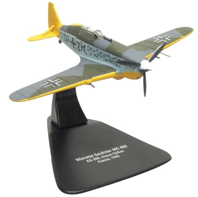 Morane Saulnier MS 406, KG200, Ossun-Tarbes, Francia, 1943, 1:72, Oxford (sin svastica)