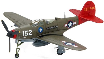 P-39Q C E "Bud" Anderson, 357th FG, 363rd FS, Tonopah California, 1943 "Old Crow", 1:72, Hobby Master