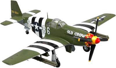 P-51B, Capitán Clarence "Bud" Anderson, 362th FS,357 FG, Mayo, 1944, 1:72, Easy Model