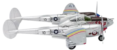 P38 Lighting, Tte. Col. Clay Tice, Comandante en Jefe del 49º Grupo de Cazas , 1:72, Witty Wings