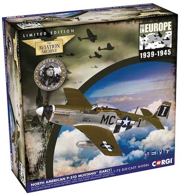 P51D Mustang 44, 13761 MCI, Happy Jacks Go Buggy, Cpt Jack M Ilfrey, 79th FS 20th FG, 1:72, Corgi 