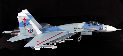 SU-27 Flanker, Russian Air Force, "Red 07 Evil Eye", 1:72, Witty Wings