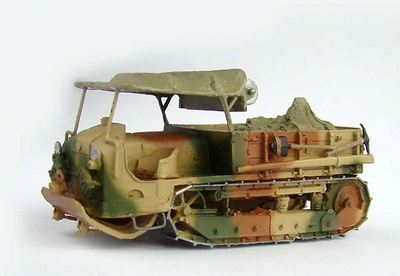 Schneider CD, Vehículo de Recuperación, Francia, 1918, 1:72, Wespe Models