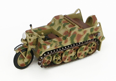 Sd.Kfz. 2 Kettenkrad, 1st Gebirgs Division (1.ª División de Montaña), Unión Soviética, 1942, 148, Hobby Master