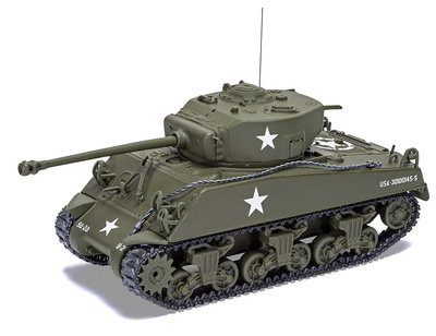 Sherman M4 A3 (versión tardía), Ejército de EE. UU. Luxemburgo 1944, 1:50, Corgi