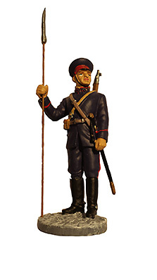 Suboficial Cosaco con uniforme de parada, Ejército Soviético, 1941, 1:32, Eaglemoss