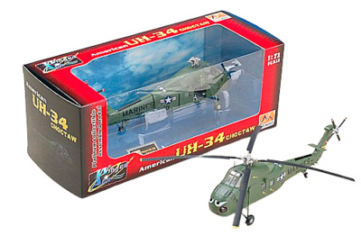 UH-34D, USMC HMM-163, "Evil Eyes", 1:72, Easy Model