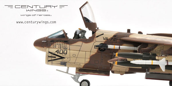 A-7E Corsair II, VA-72 Bluehawks AC400, 1991, Desert Storm, 1:72